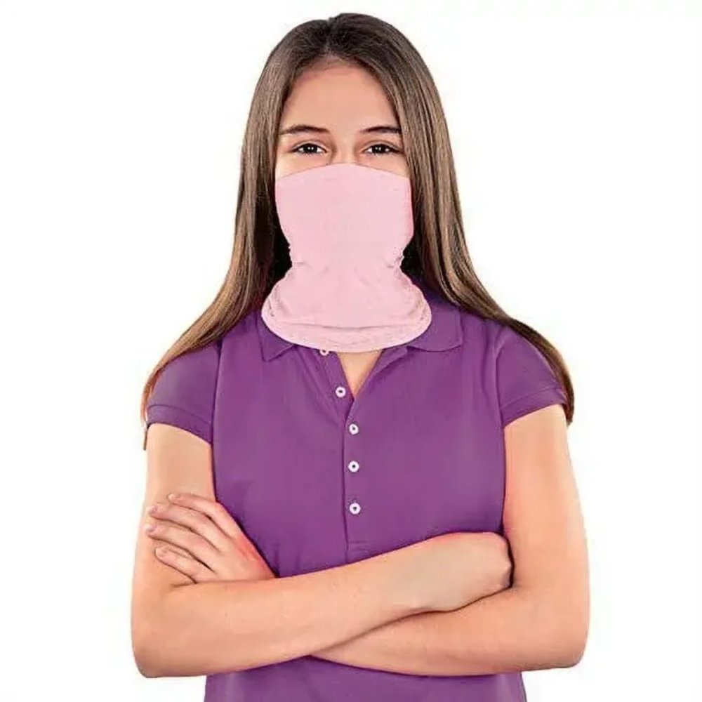 Copper Fit Baby Girls' Big Guardwell Face Cover and Neck Gaiter